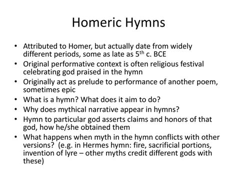 colore e suoni negli inni omericinell'inno ad hermes|THE HYMN TO HERMES .